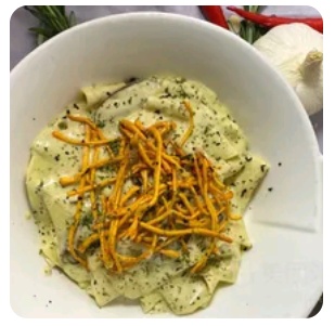 Mushroom Cream Pasta