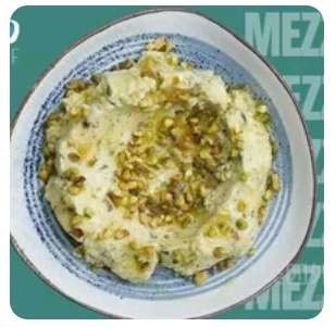 Gretchen Dip with White Cheese, Basil