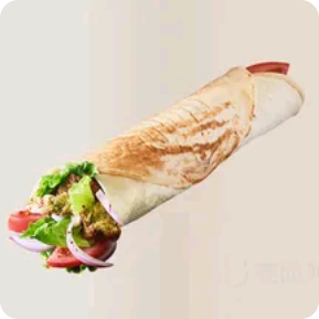 Turkish Chickpea Wrap