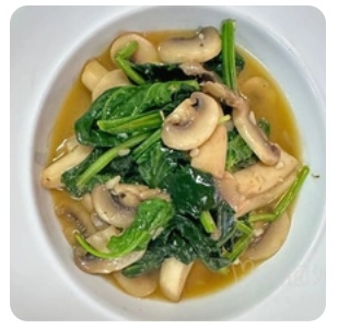 Sauteed Spinach&Mushroom
