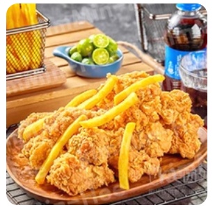 One-Price Large Double-Flavored Fried Chicken (20 Pieces)