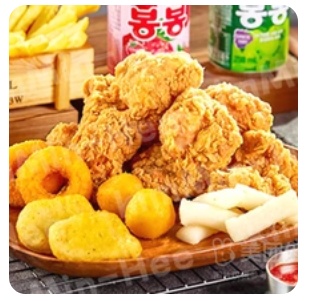 Incheon Selection Six boneless chicken pieces + Six sweet potato balls + Cola