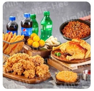 Double-person Meal Korean Boneless + Wing Roots Combo (2 Boxes) + Cola