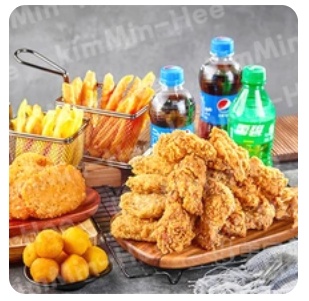 Double Korean Boneless Fried Chicken Combo