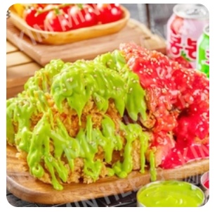 Pet-fan Recommended Double-flavor Fried Chicken Medium Portion