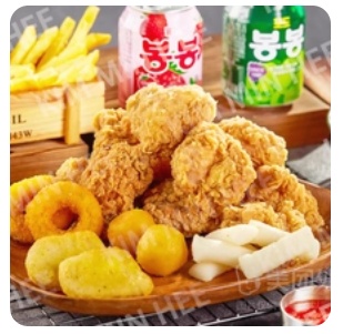 Double-Flavored Fried Chicken Large Portion