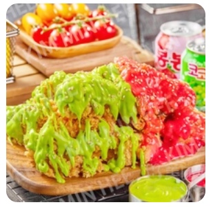 Double-flavor Boneless Fried Chicken Set with 10 Pieces (for Meat Lovers)