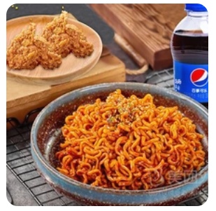 Minxi Family Turkey Noodles Fried Chicken Coke Set