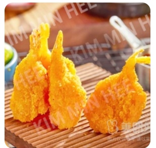 Golden Crispy Butterfly Shrimp