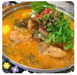 Potato and Pork Spine Hot Pot with 2 Bowls of Rice