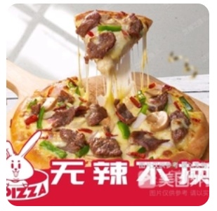12-inch Turkey Sauce Beef Pizza