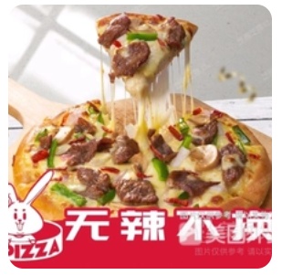 9-inch Turkey Sauce Beef Pizza